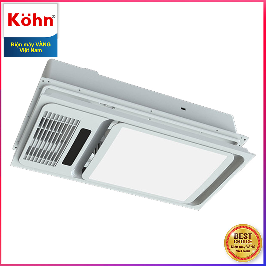 Đèn Sưởi Phòng Tắm Âm Trần Braun Kohn Luxury PT02G 2800W - Hàng Chính Hãng