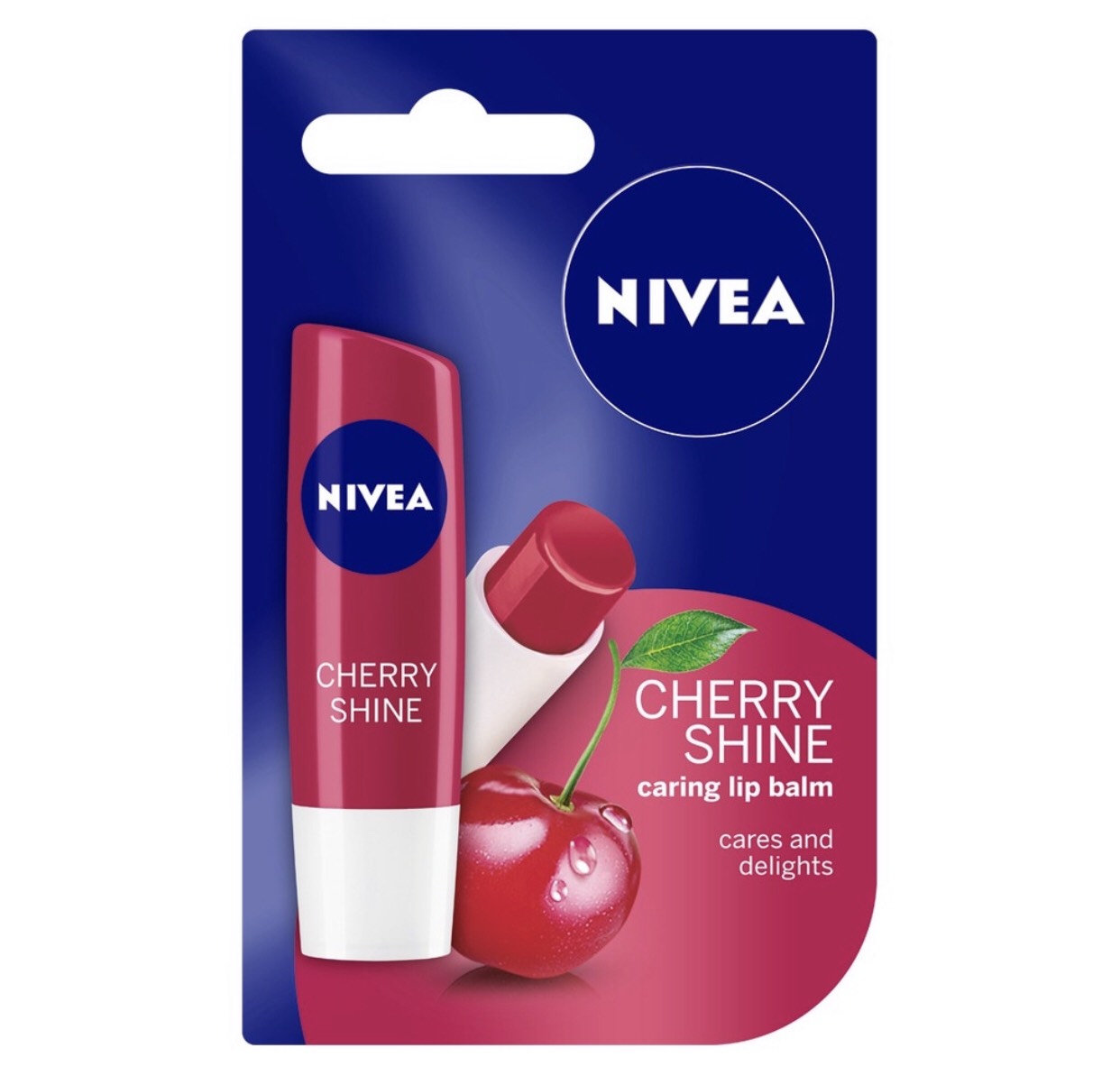 Bộ 2 Son Dưỡng Ẩm Môi Hương Cherry Shine Nivea (4.8g*2)