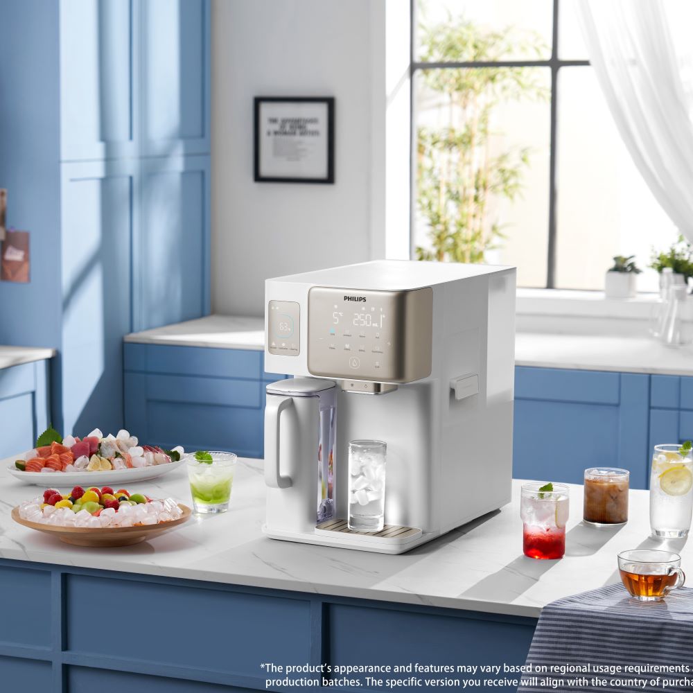 [Hàng Chính Hãng] Máy Lọc Nước RO để bàn NÓNG-LẠNH Philips  Frappucino ADD6922 Trải Nghiệm Công Nghệ Lọc RO-Aquaporin Inside