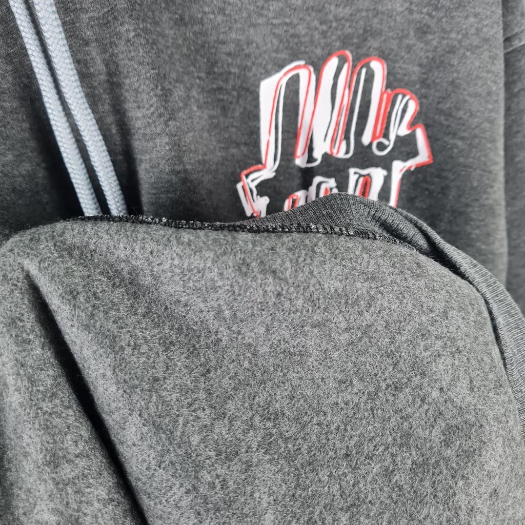 Áo khoác nỉ có mũ 2 lớp SAM CLO - HOODIE chui freesize form rộng nam nữ unisex mặc cặp - couple in chữ UNFLUID