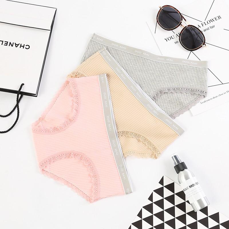 QUẦN COTTON TĂM VIỀN CHỮ SIÊU XINH giao màu ngẫu nhiên