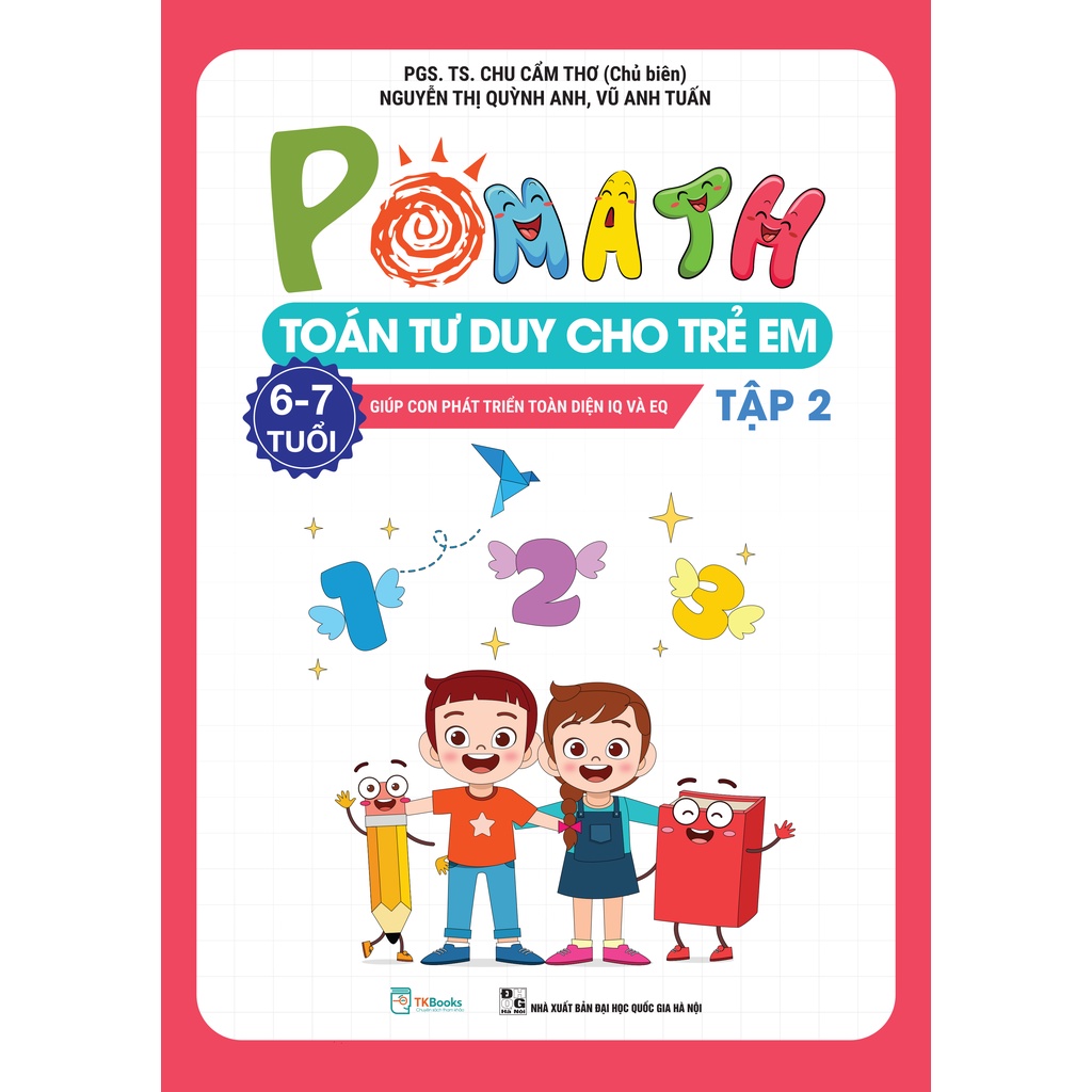 Combo Pomath Toán Tư Duy Cho Trẻ 8 - 9 Tuổi