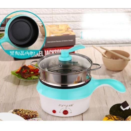 Nồi lẩu mini 18cm tặng kèm giá hấp