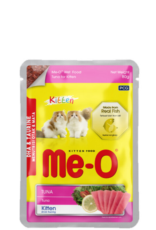 Thức ăn cho mèo Pate me-o gói 80g