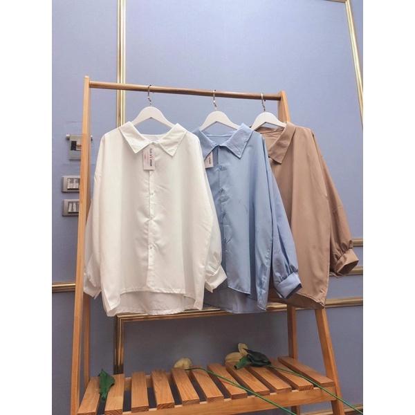 Áo sơ mi vạt sau dài HS6