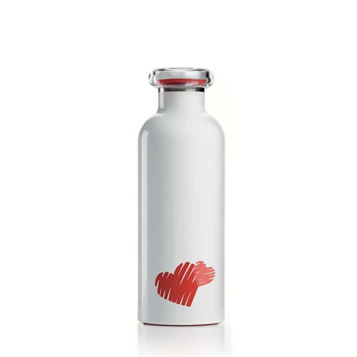 Bình Giữ Nhiệt Guzzini Love Thermal Travel Bottle 500cc - Thiết Kế Chống Rò Rỉ - Đế Bình Chống Trượt - Dễ Dàng Di Chuyển &amp; Giữ Nhiệt Độ Luôn Cân Bằng