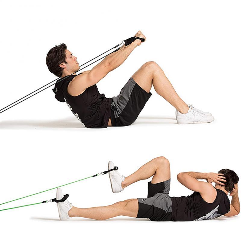 11 Cái/bộ TPE Chống Ban Nhạc 150 Lbs Tập Yoga Thể Dục Tập Thể Dục Kéo Dây Thun Tập Gym Mở Rộng Sức Mạnh Cơ Bắp Trang Thiết Bị Tập Luyện