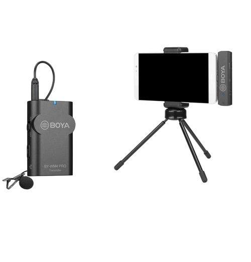 Mic thu âm không dây cổng Type C Boya BY-WM4 Pro K5, Hàng chính hãng