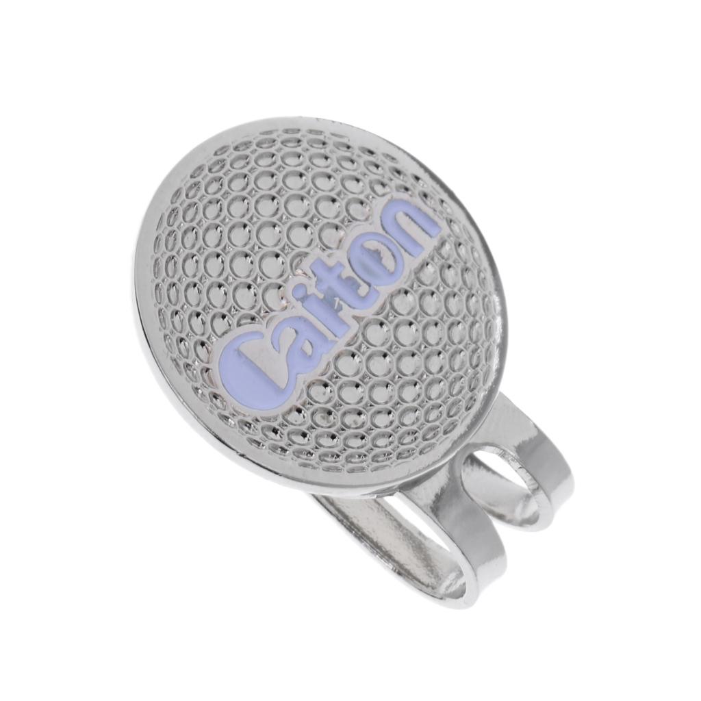 Alloy Golf Hat / Cap / Visor Clip with Magnetic Golf Ball Marker Golf Accessories