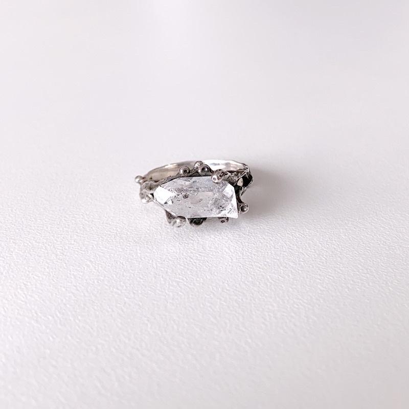 Nhẫn bạc Herkimer Diamond SP002052 Gypsy.lala