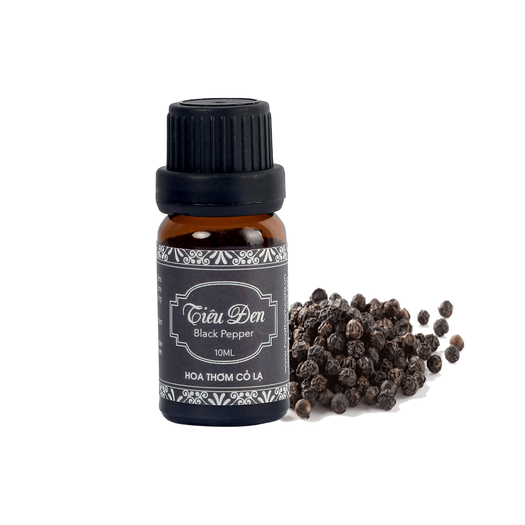 Tinh Dầu Tiêu Đen - Black Pepper Essential Oil 5ml - Hoa Thơm Cỏ Lạ