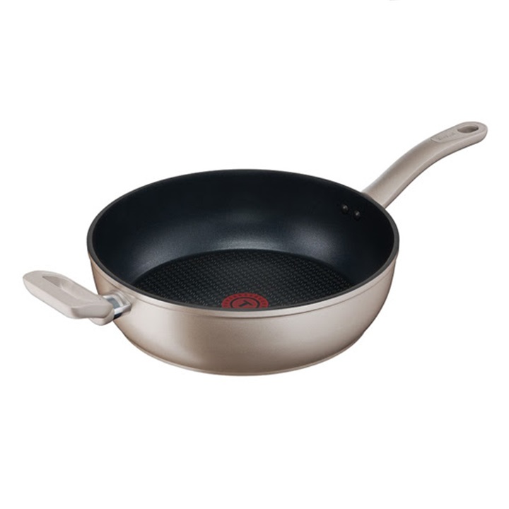 Chảo chiên chống dính đáy từ sâu lòng Tefal Sensations H9109014 28cm - Hàng chính hãng