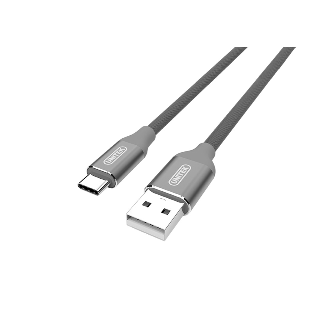 Cáp USB 2.0 To Type-C Unitek  (Y-C 4025AGY)  - HÀNG CHÍNH HÃNG