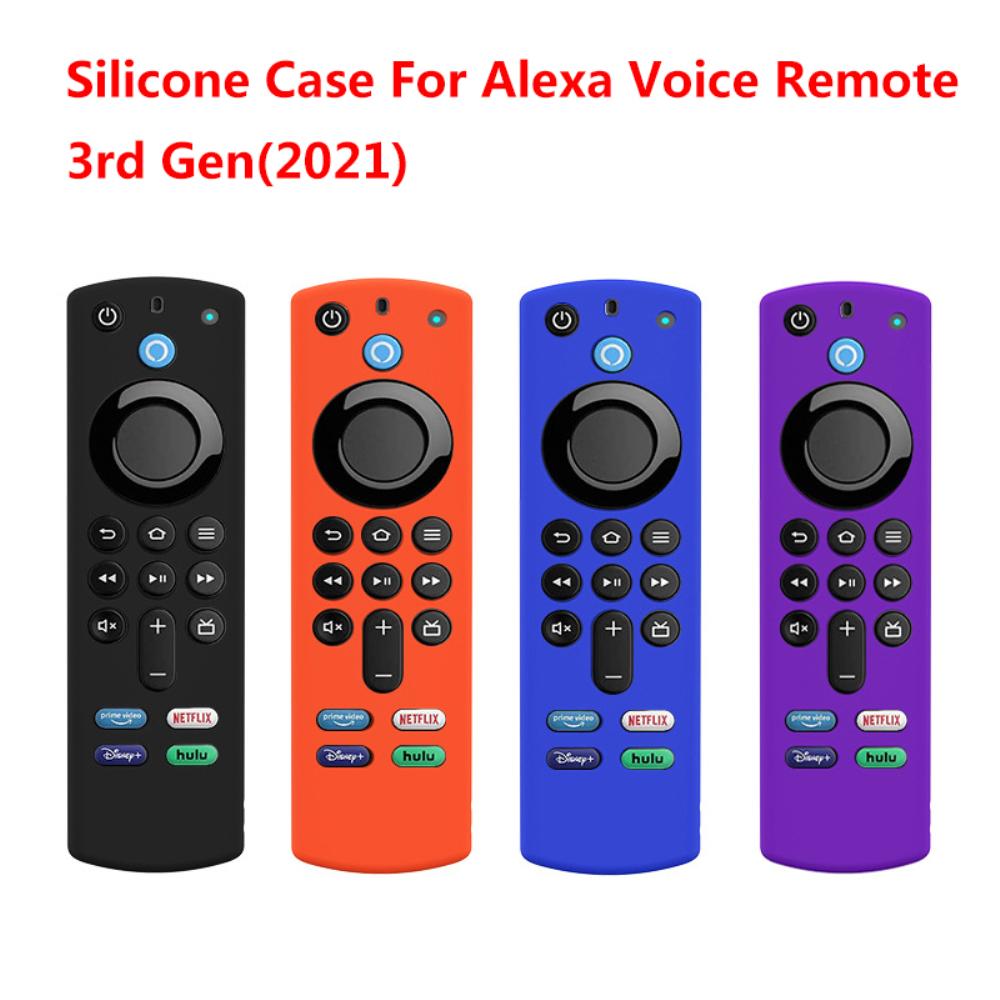 Bìa bảo vệ trường hợp silicone cho Amazon Fire TV Stick 4K Max / 3 Gen / 4K 2021 điều khiển từ xa đối với vỏ chống nước chống rơi