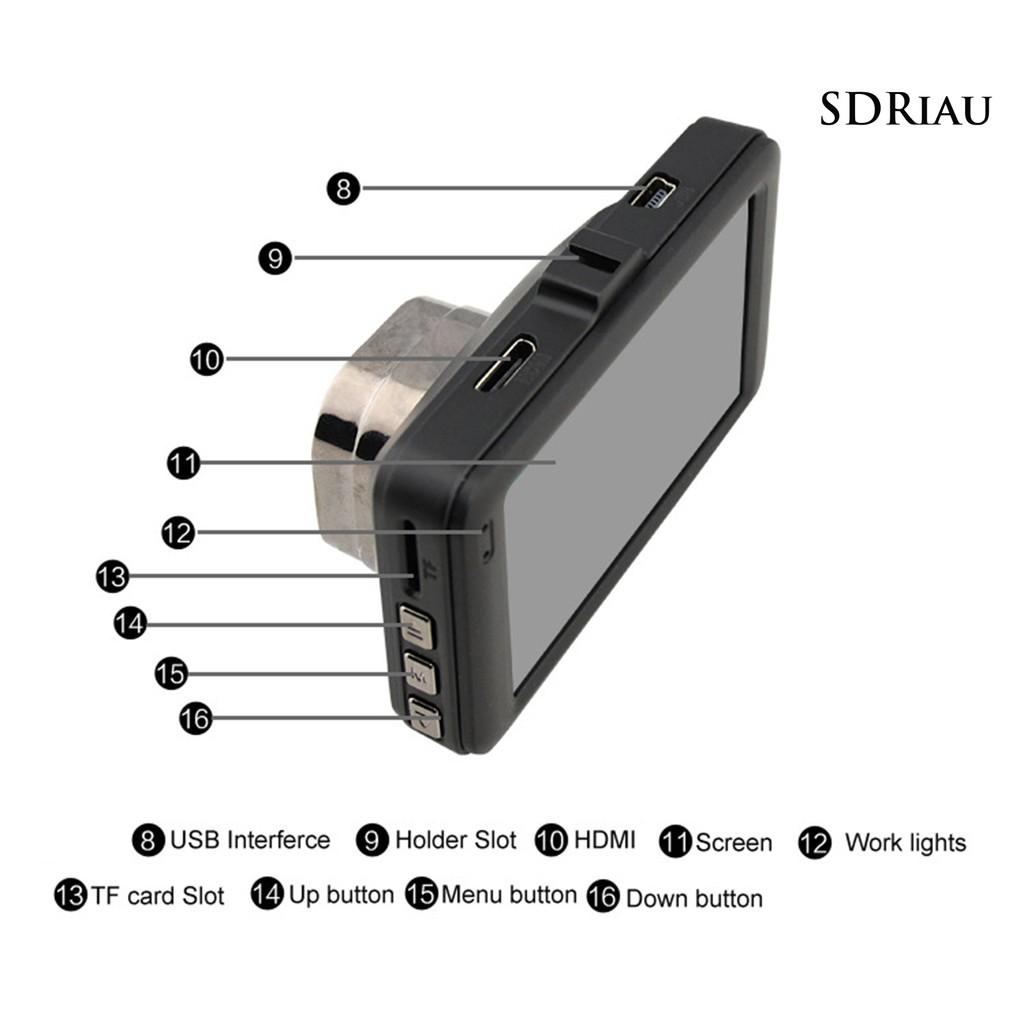 Camera Hành Trình Góc Rộng 3 Inches 1080p 160 Độ Gắn Xe Hơi Kèm Bộ Phụ Kiện