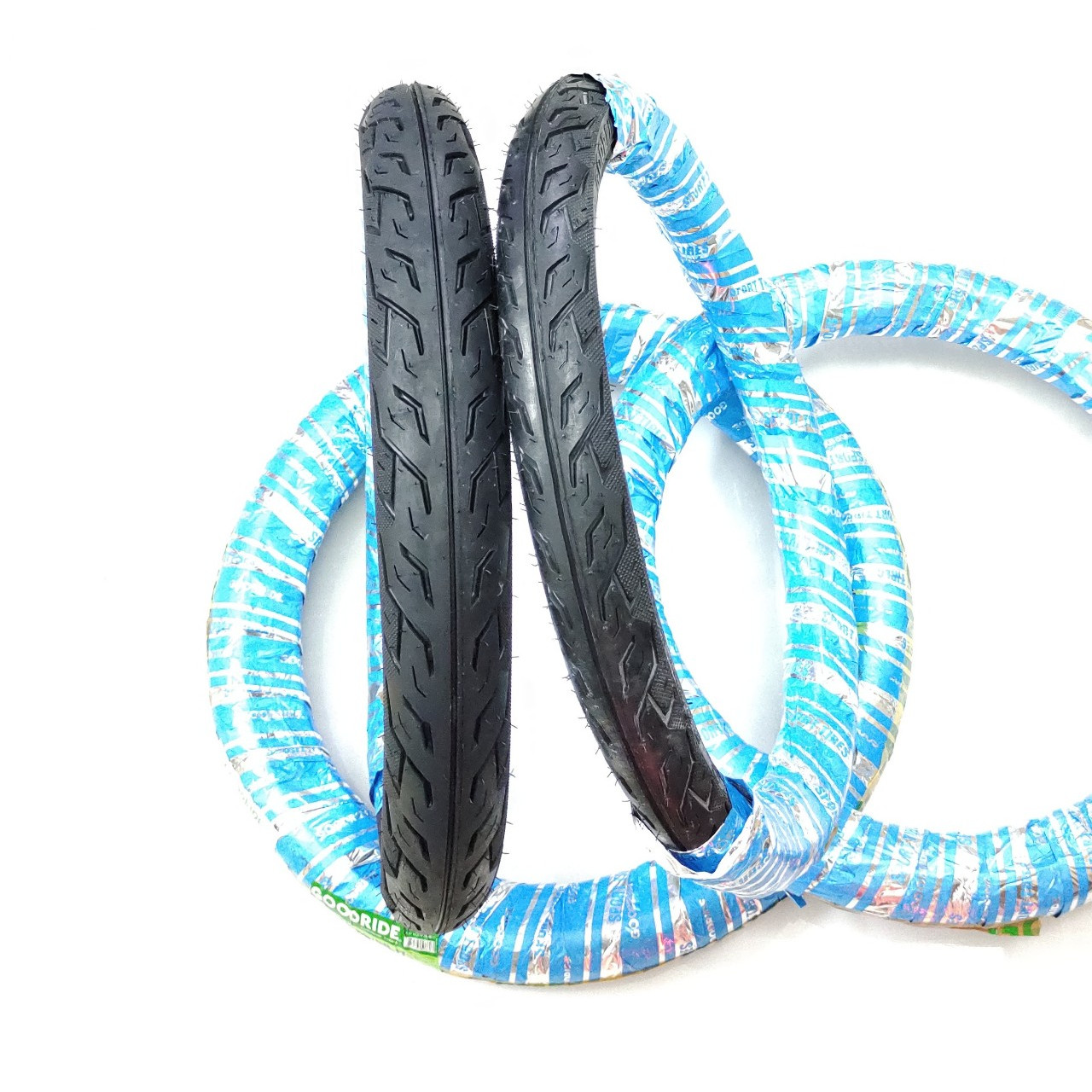 Cặp vỏ lốp cho xe máy 70/90-80/90-17 gai 3D