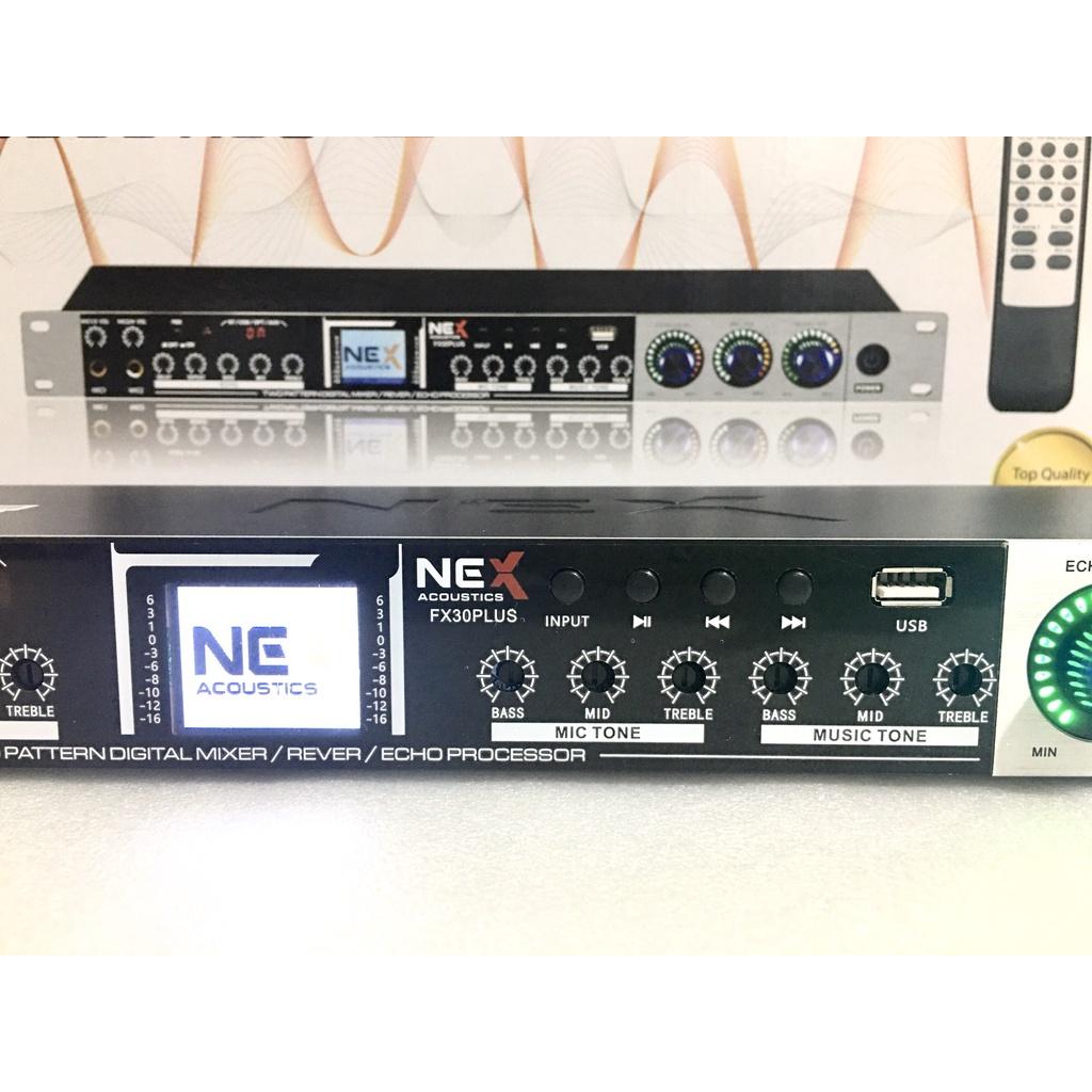 Vang FX30 Plus 2022 Có Reverb Chống Hú,Vang Nhại Mượt Mà. Có BLUETOOTH,Quang Học,USB..