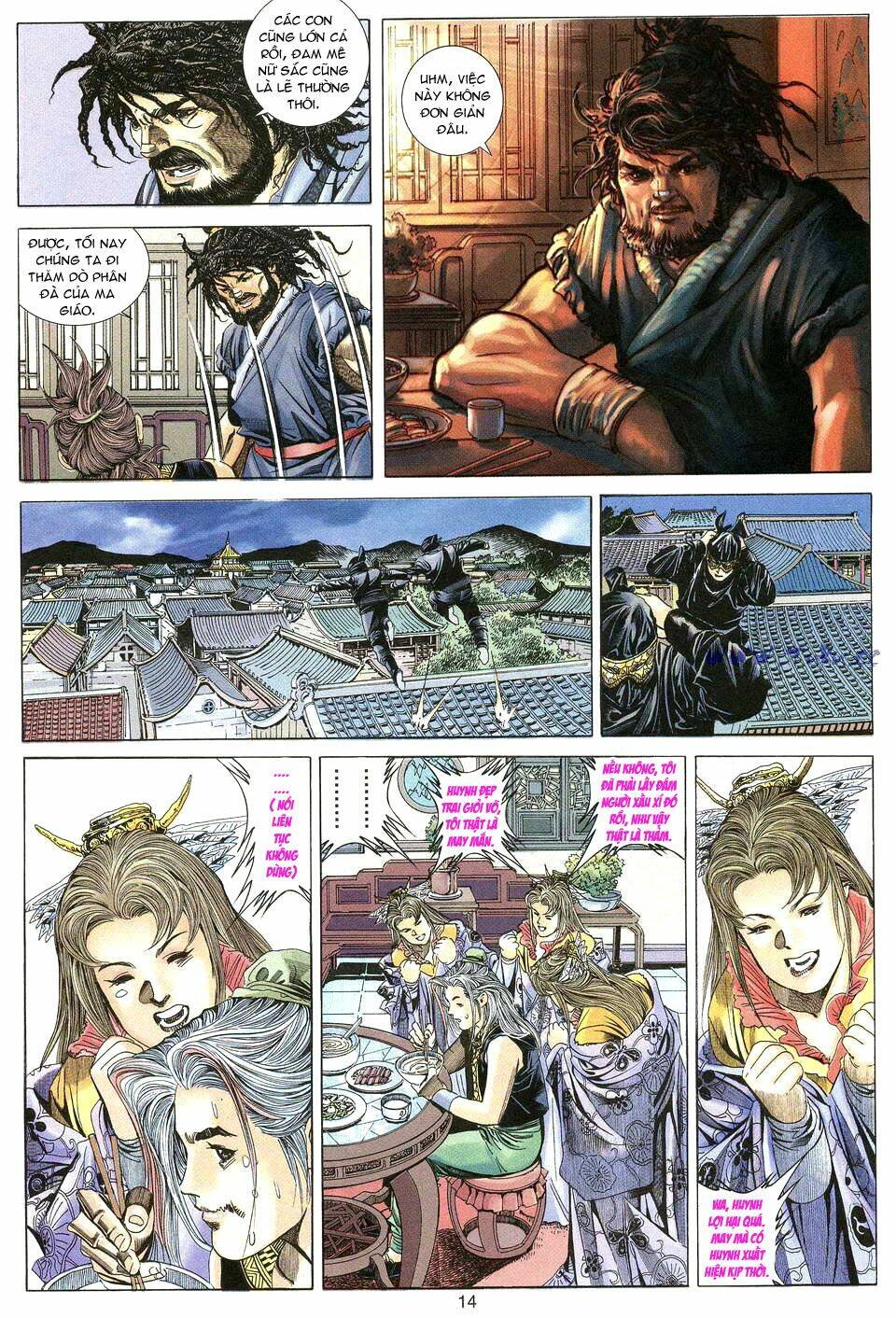 tuyệt thế vô song chapter 16 14