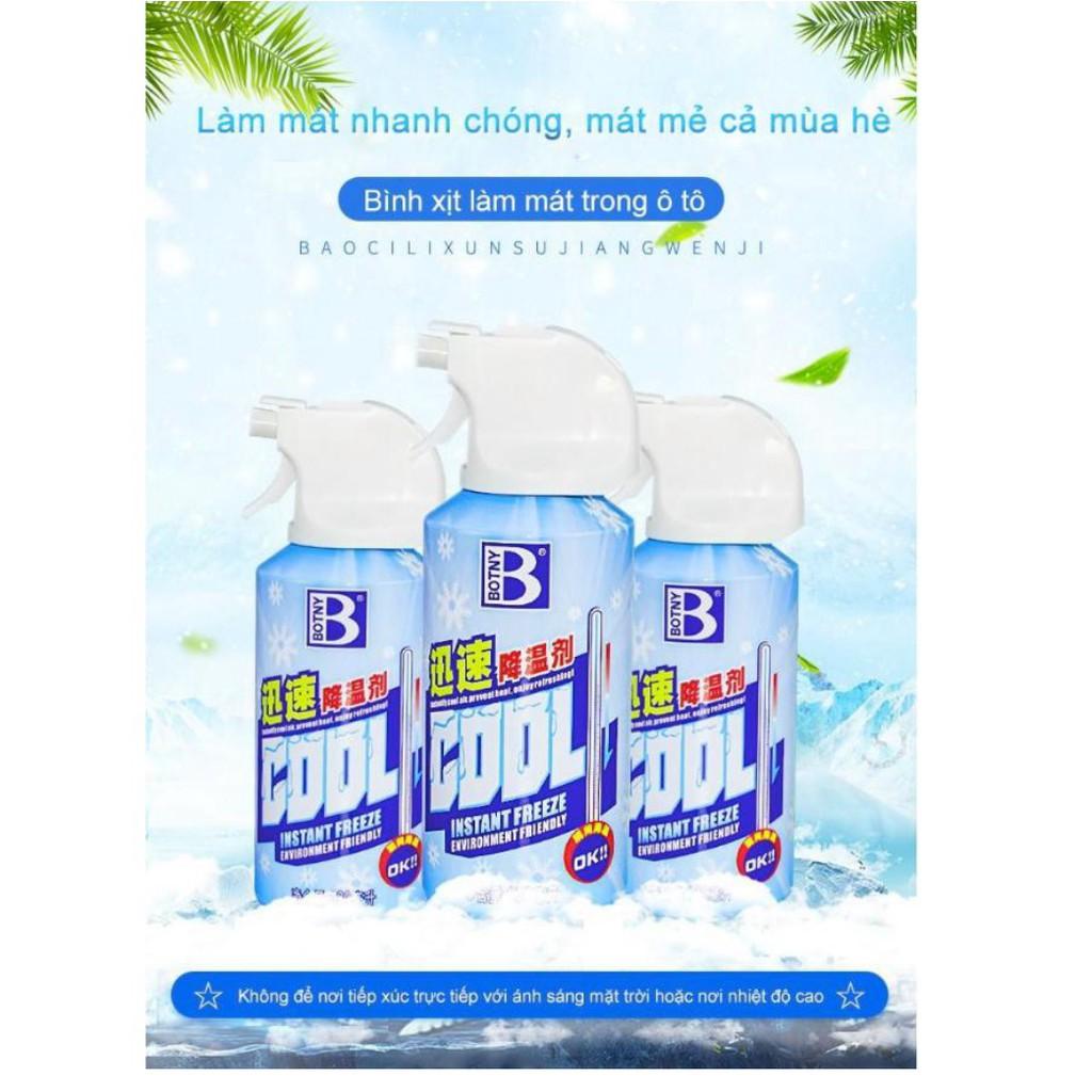 Bình xịt làm mát trong ô tô Instant Freeze Cool