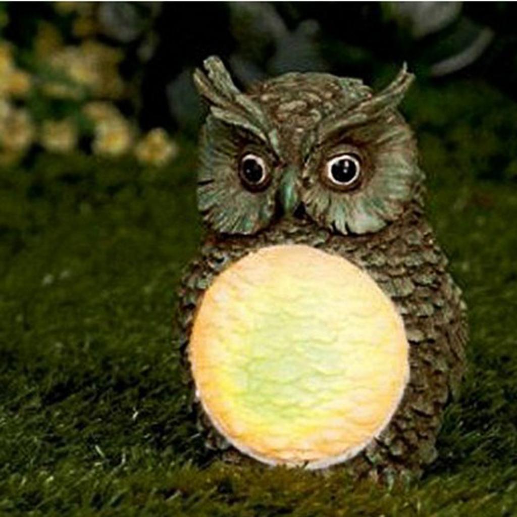 Garden Solar Lights Outdoor Bird Lights OWL LED Decorative Garden Lights