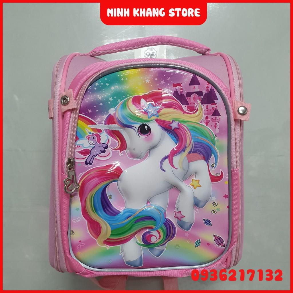 Cặp/ Balo chống gù tiểu học cho bé gái cấp 1 hàng siêu nhẹ, siêu êm