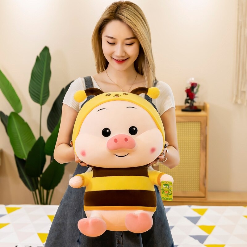 THÚ BÔNG LỢN ONG MINISO CAO CẤP