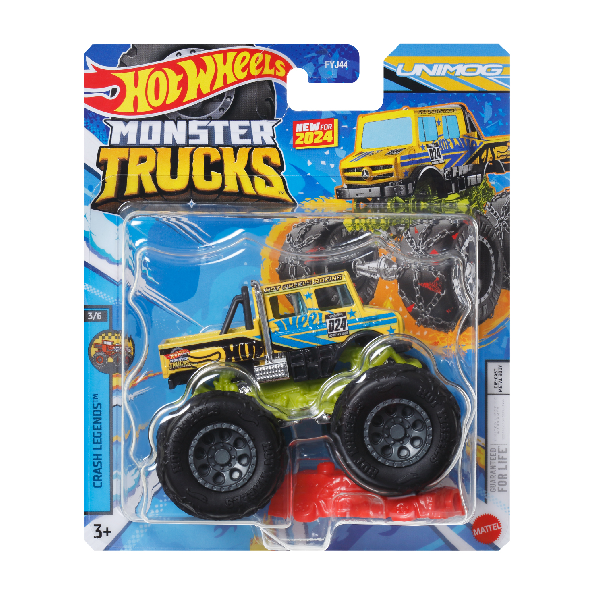 Đồ Chơi Siêu Xe Tải Quái Vật Monster Trucks Hot Wheels FYJ44 - Giao hàng ngẫu nhiên