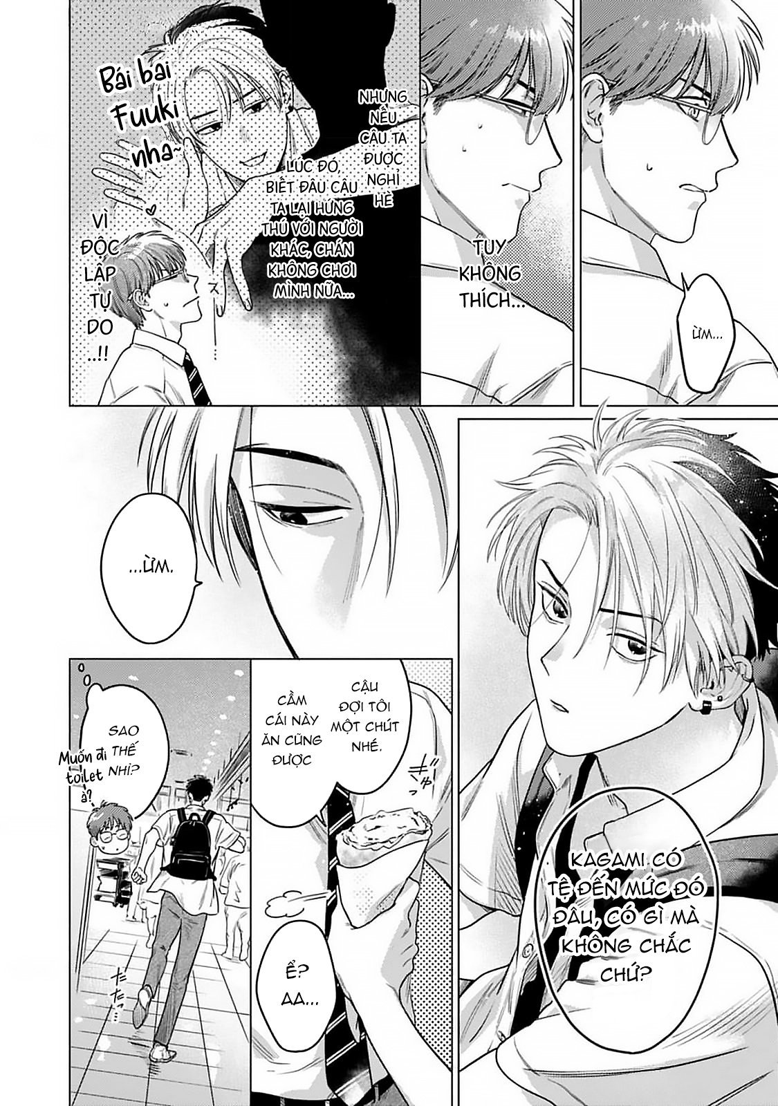 kagami cô đơn muốn được nuông chiều chapter 3 8