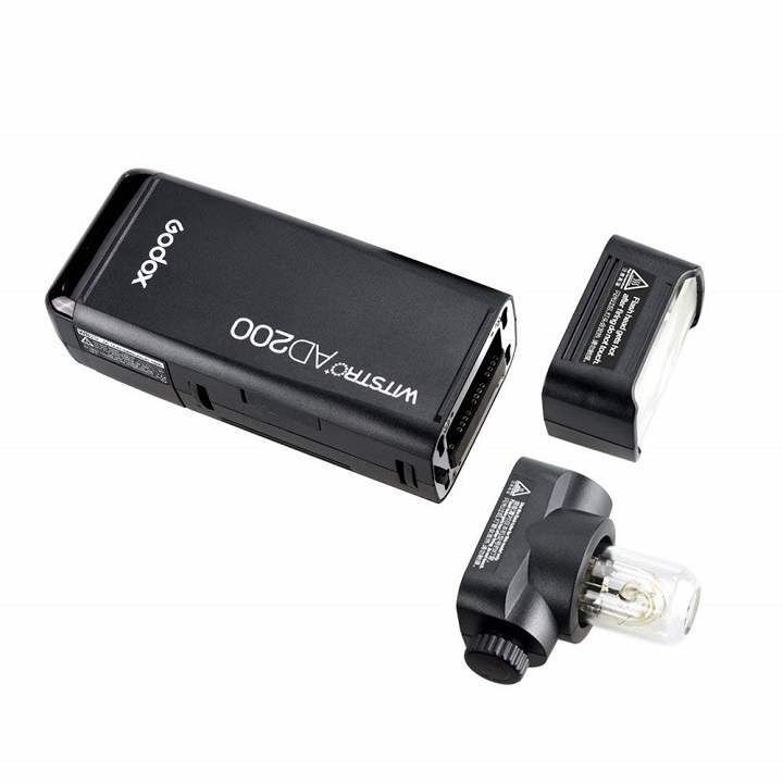 Đèn Godox AD200 Pocket Fash TTL - Hàng nhập khẩu