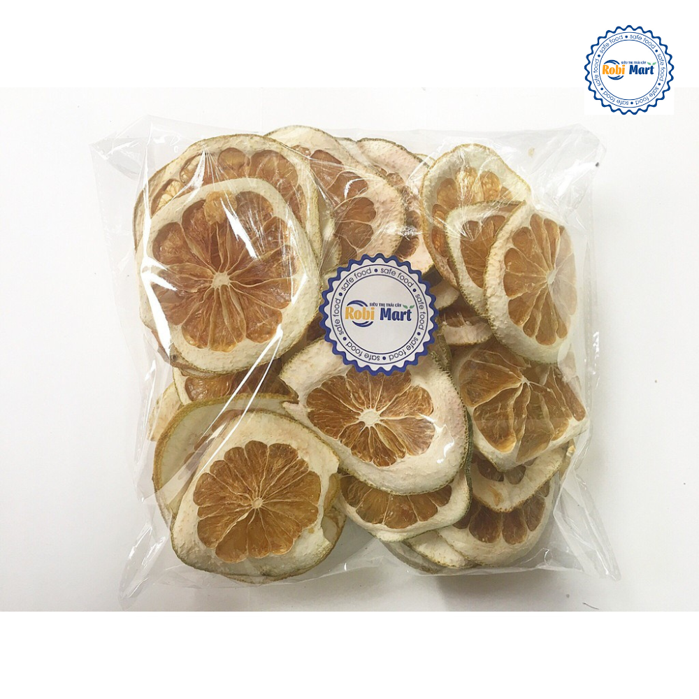 Bưởi thái lát sấy lạnh robimart gói 200g