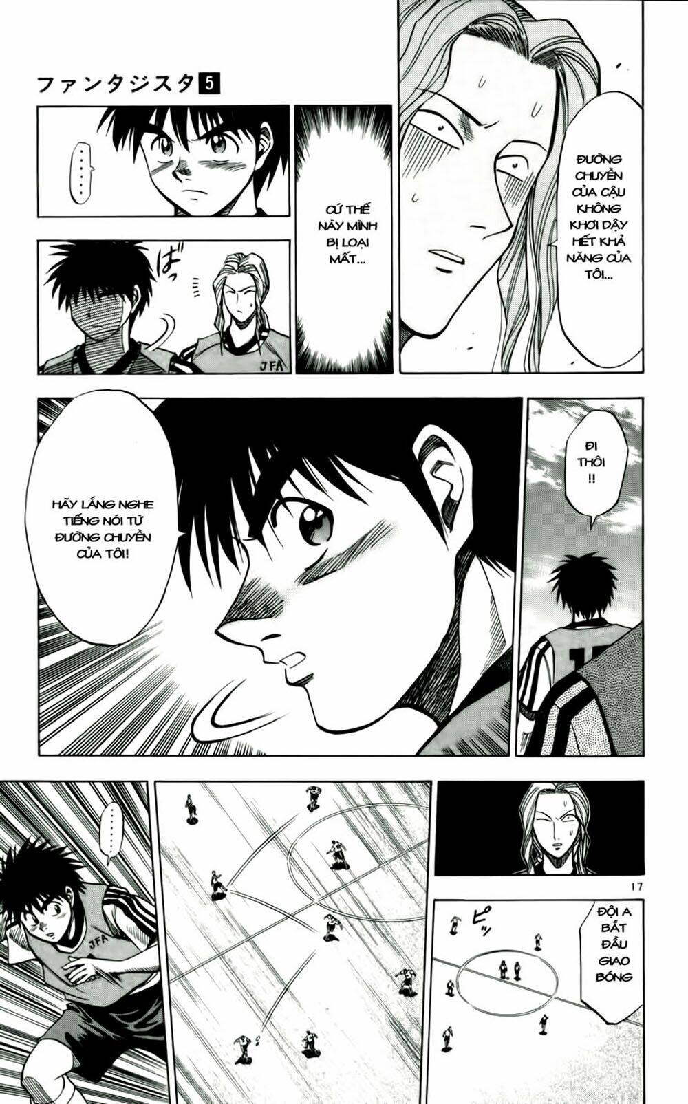 vũ điệu trên sân cỏ - fantasista chapter 40 17