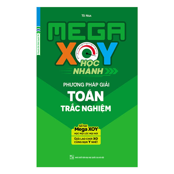 Combo 4 Cuốn Sổ Tay Mega XOY - Học Nhanh Phương Pháp Giải: Toán Học - Vật Lý - Hóa Học - Tiếng Anh