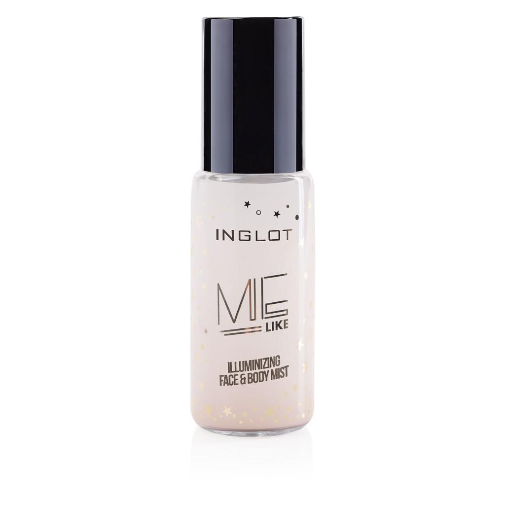 Xịt khoáng ánh nhũ Me Like Illuminizing Face &amp; Body Mist Inglot (50ml)