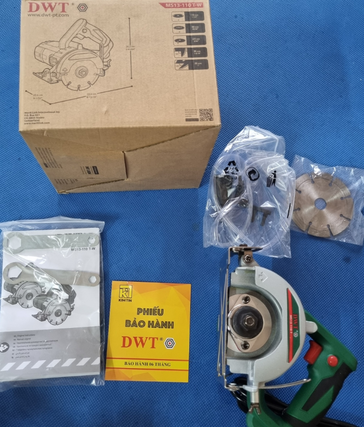 Máy cắt gạch DWT 100mm Thụy Sĩ