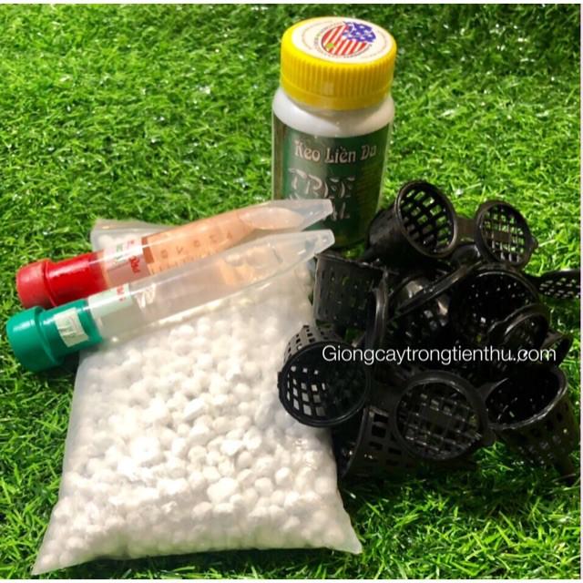 COMBO 5 LOẠI VẬT TƯ PHÂN BÓN CHẾ PHẨM TỐT CHO LAN HOA VÀ CÂY CẢNH