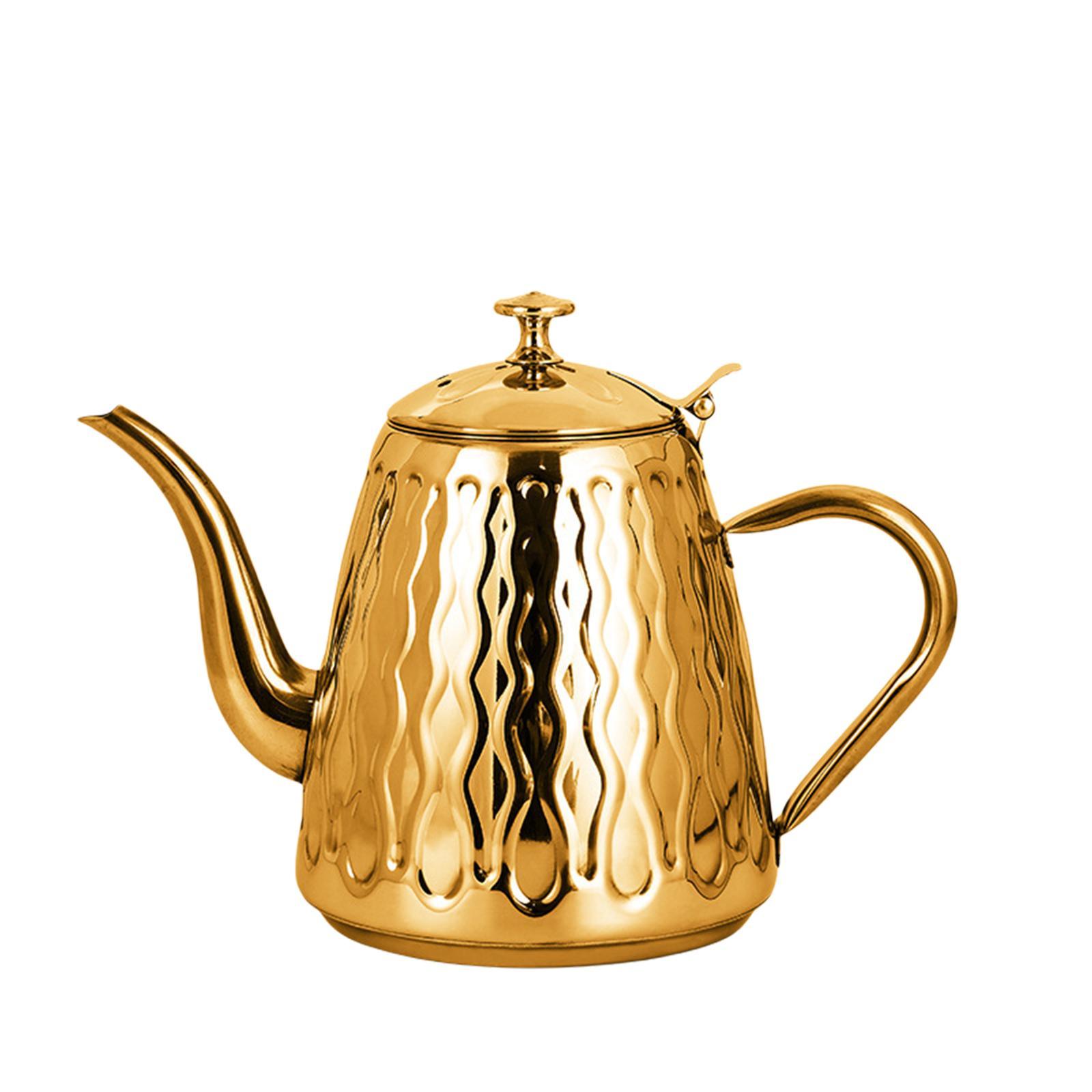 Tea Kettle Fast Heating Coffee Brewer Pot Tea Warmer for Induction Electric