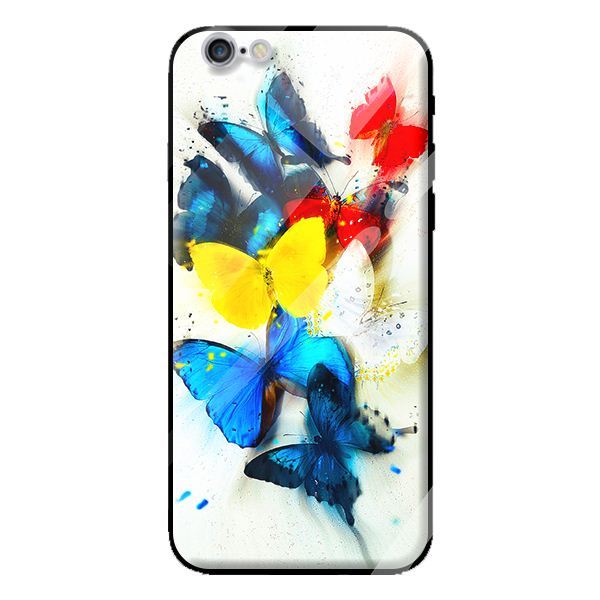 Ốp kính cường lực cho iPhone 6s bướm 22 - Hàng chính hãng