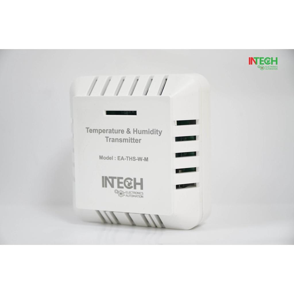 Cảm biến nhiệt độ, độ ẩm gắn tường Intech EA-THS-W-L