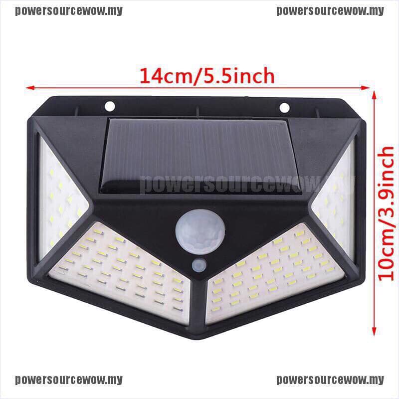 Đèn Năng Lượng Mặt Trời, Đèn Solar 100 Led, Siêu Sáng, Chống Nước, Đèn Trang Trí Ngoài Cửa, Sân Vườn