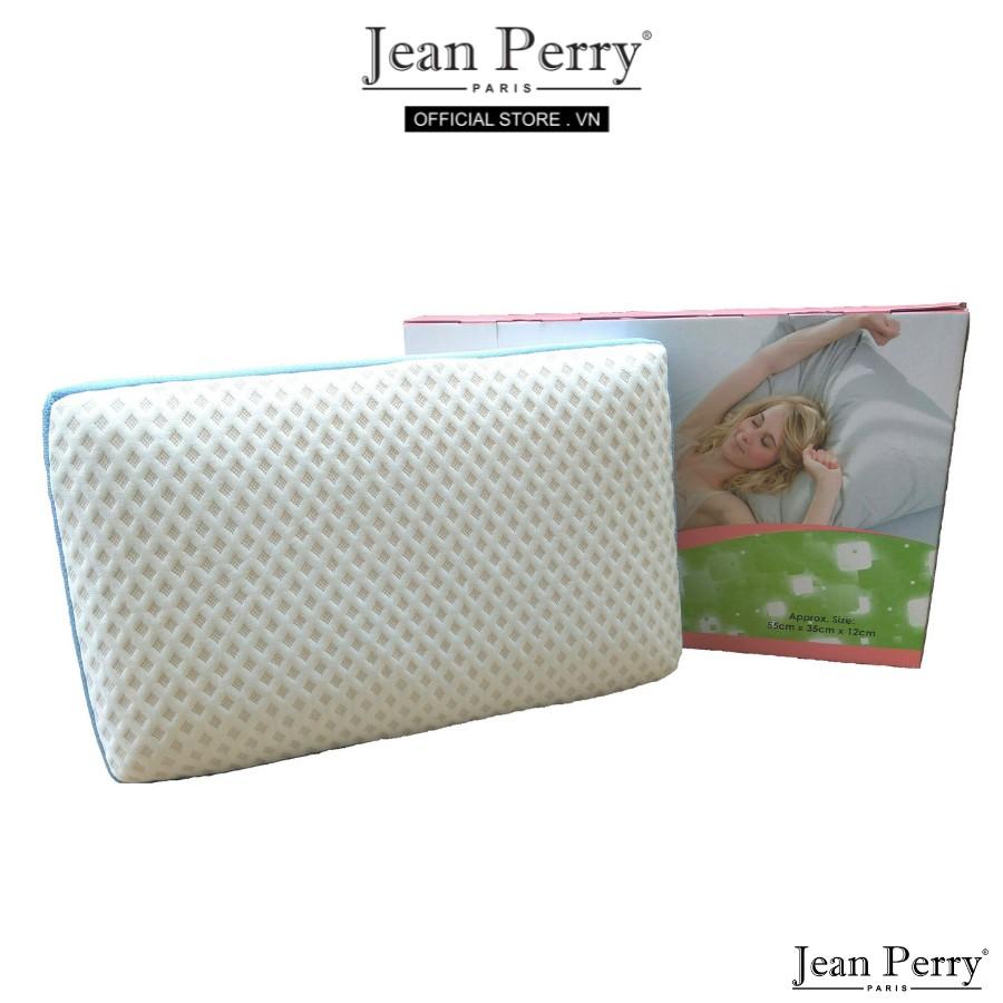 Gối nằm cao su non Jean Perry Memory Foam Sleepcare Air Flow 55x35x12cm