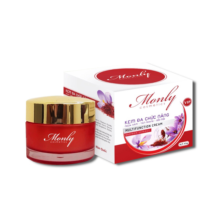 Kem Đa Chức Năng, Ngừa Nám - Tàn Nhang - Đồi Mồi Monly (45gr)