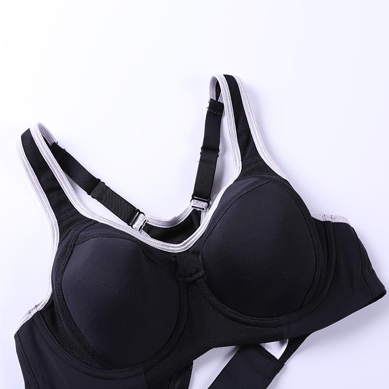 Racerback Nội Y Áo Ngực Thể Thao Tác Động Cao Hỗ Trợ Đầy Đủ Nhẹ Nhàng Lót Tập Luyện Áo Lót Ngực Cho Nữ