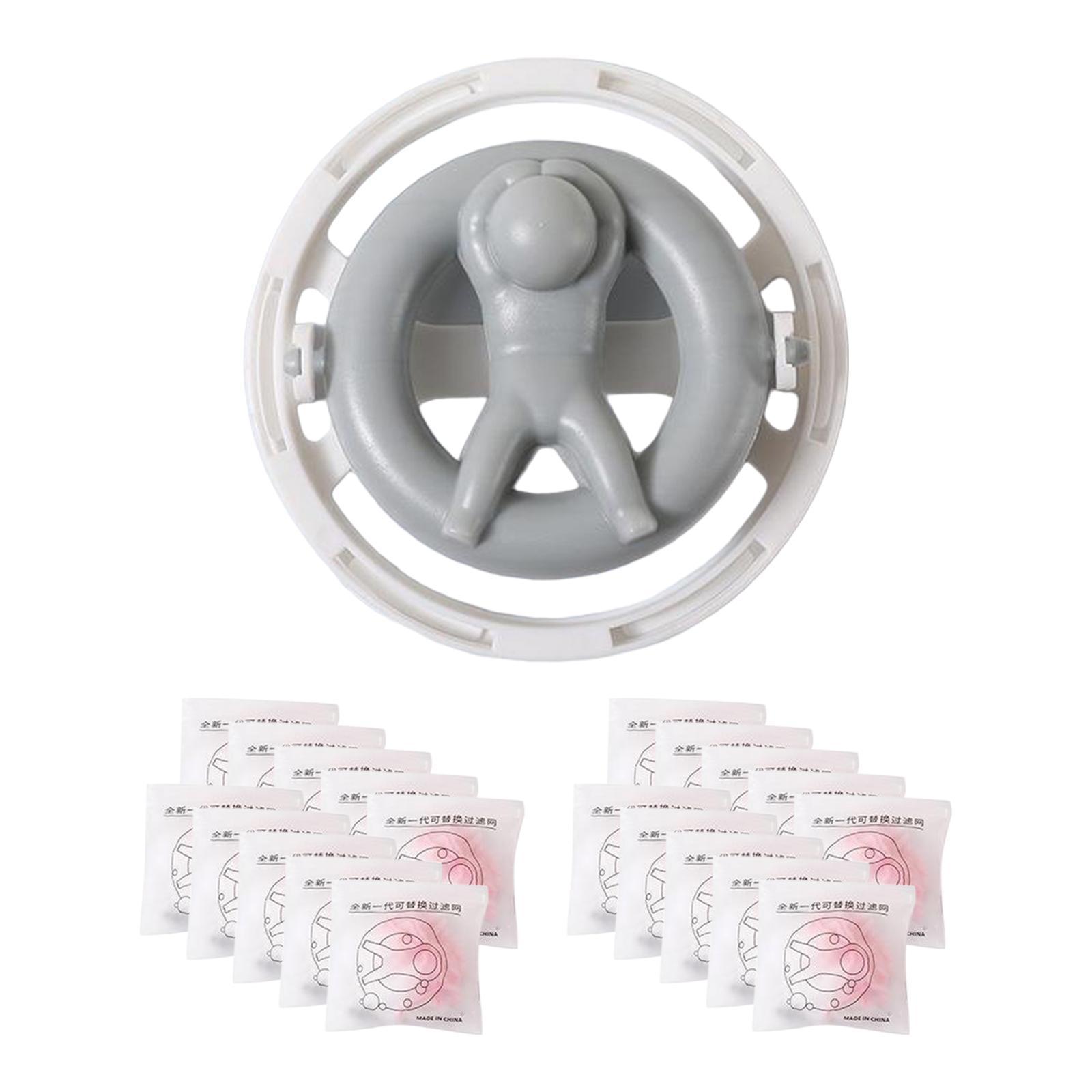 Washing Machine Filter Bag Portable Lints Catcher for Clothes Jackets Blanket