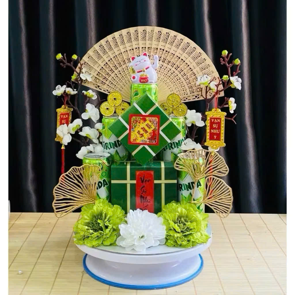 Set Phụ Kiện Làm Cháp Oản, Tháp Bánh, Tháp Bia Trang Trí Tết – Bộ Đồ Decor Mâm Cúng, Mâm Lễ Ngày Tết - HÀNG CHÍNH HÃNG MINIIN
