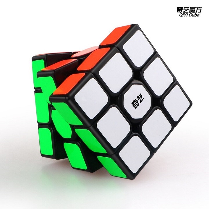 Đồ chơi trí tuệ Rubik 3x3 QiYi Sail W Rubic 3 Tầng Khối Lập Phương 3x3x3 Đồ Chơi Thông Minh 56mm x 56mm x 56mm viền đen
