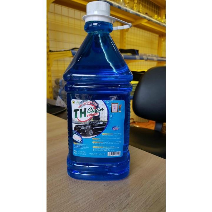 Hình ảnh Nước rửa kính và vệ sinh kính xe ô tô đa năng TH CLEAN can 2.5 Lít