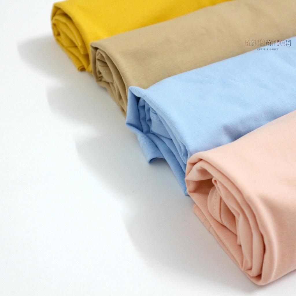 Áo Thun Unisex Tay Lỡ Form Rộng - Girls' Japan