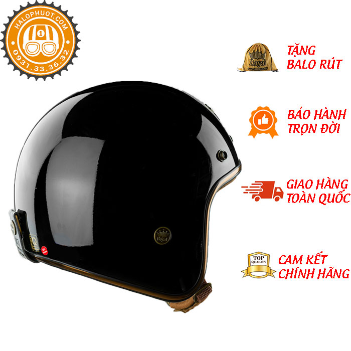 Nón bảo hiểm 3/4 Royal M20C