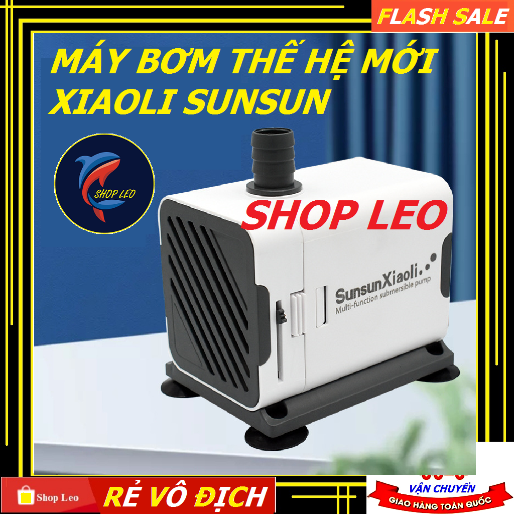 Máy bơm thế hệ mới SUNSUN XIAOLI- Bơm bể cá cảnh - máy bơm nhỏ, gọn, êm - tiết kiện điện - phụ kiện thủy sinh - shopleo
