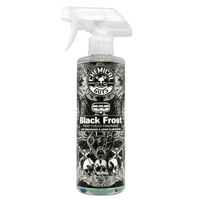 XỊT KHỬ MÙI HƯƠNG THƠM NAM TÍNH RẤT HAY CHEMICAL GUYS BLACK FROST AIR FRESHENER 473ML